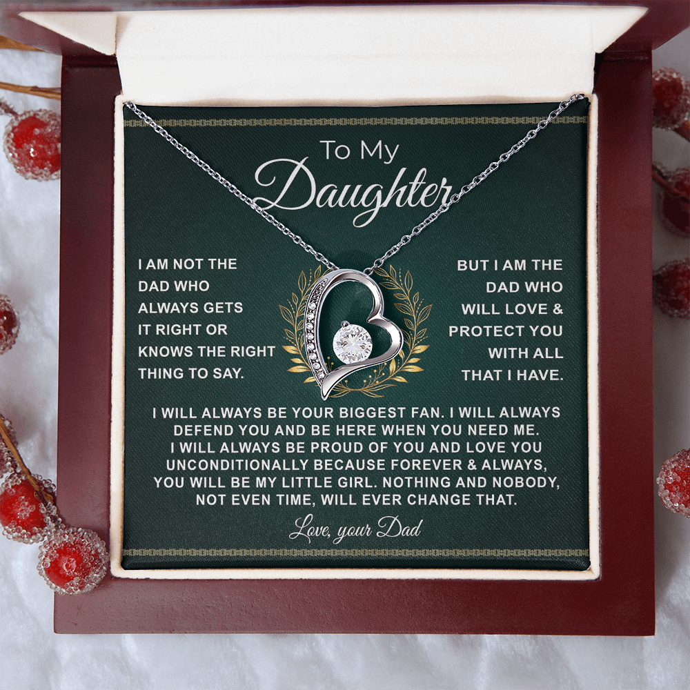 My Little Girl Always and Forever β A Gift from Dad