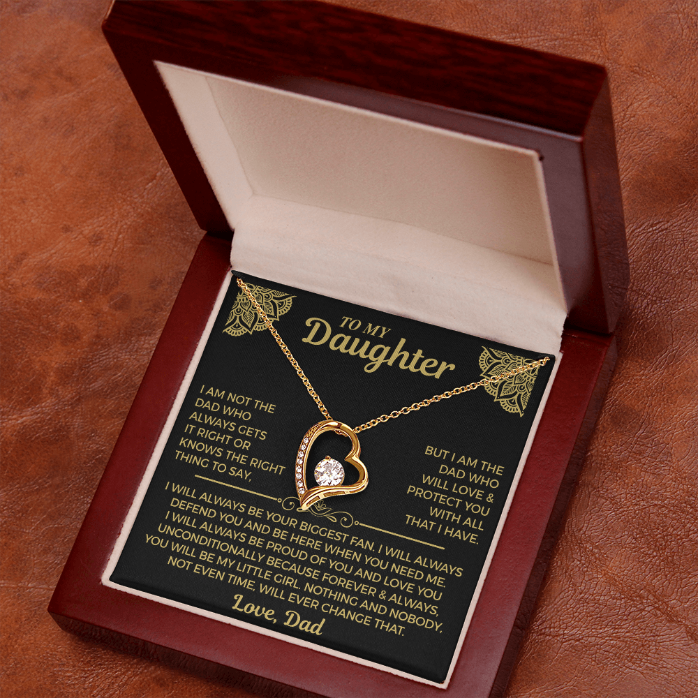 You Will Always Be My Little Girl - Necklace For Daughter