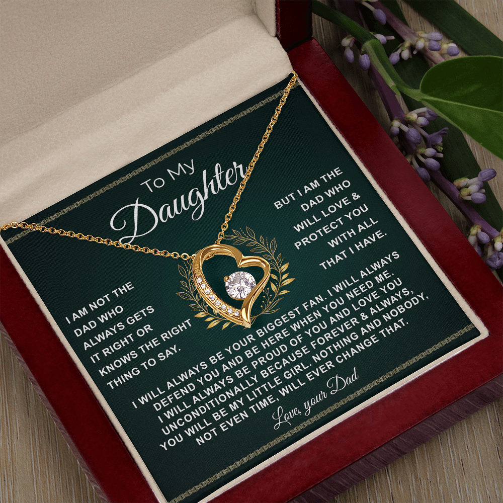 My Little Girl Always and Forever β A Gift from Dad