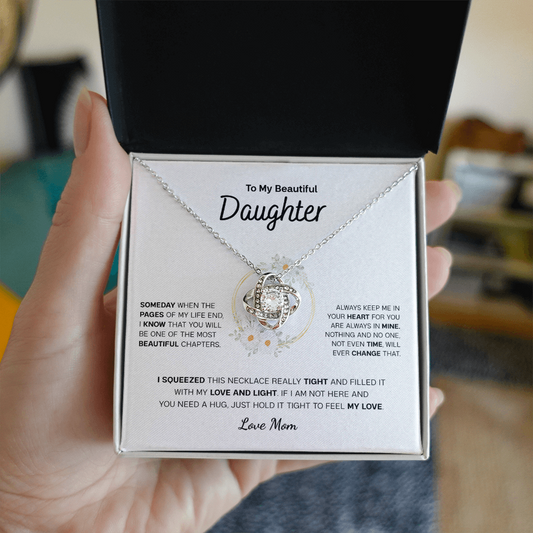 Always Keep Me In Your Heart - Necklace For Daughter ShineOn Fulfillment