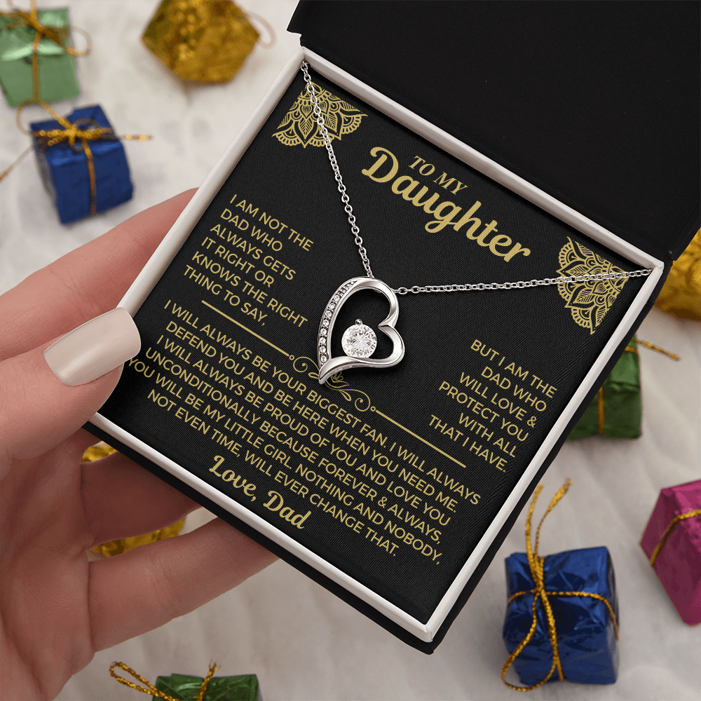 You Will Always Be My Little Girl - Necklace For Daughter