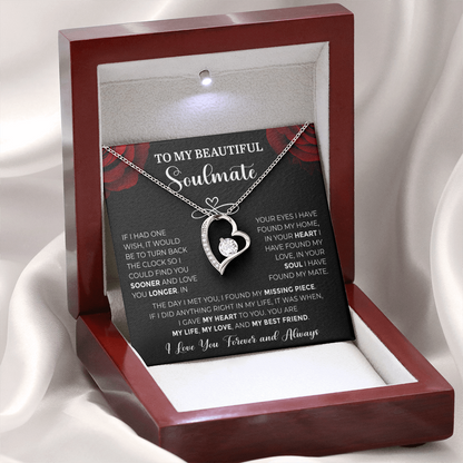 In Your Soul I Have Found My Mate – A Soulmate's Promise Necklace