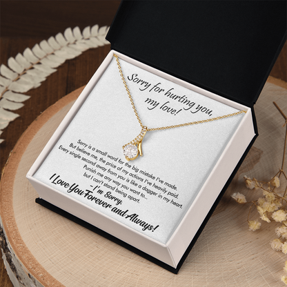 I'm Sorry, My Love – Necklace Gift for Girlfriend or Wife