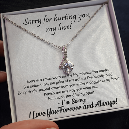 I'm Sorry, My Love – Necklace Gift for Girlfriend or Wife