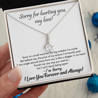 I'm Sorry, My Love – Necklace Gift for Girlfriend or Wife