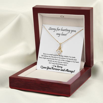I'm Sorry, My Love – Necklace Gift for Girlfriend or Wife