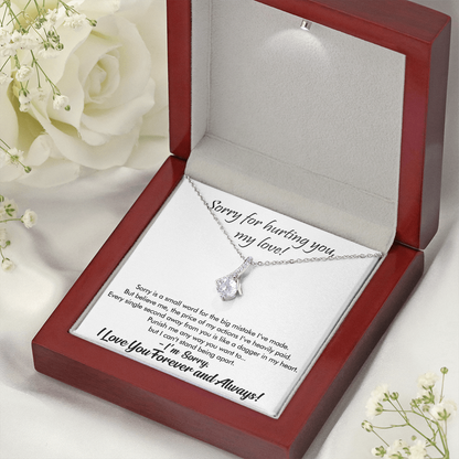 I'm Sorry, My Love – Necklace Gift for Girlfriend or Wife