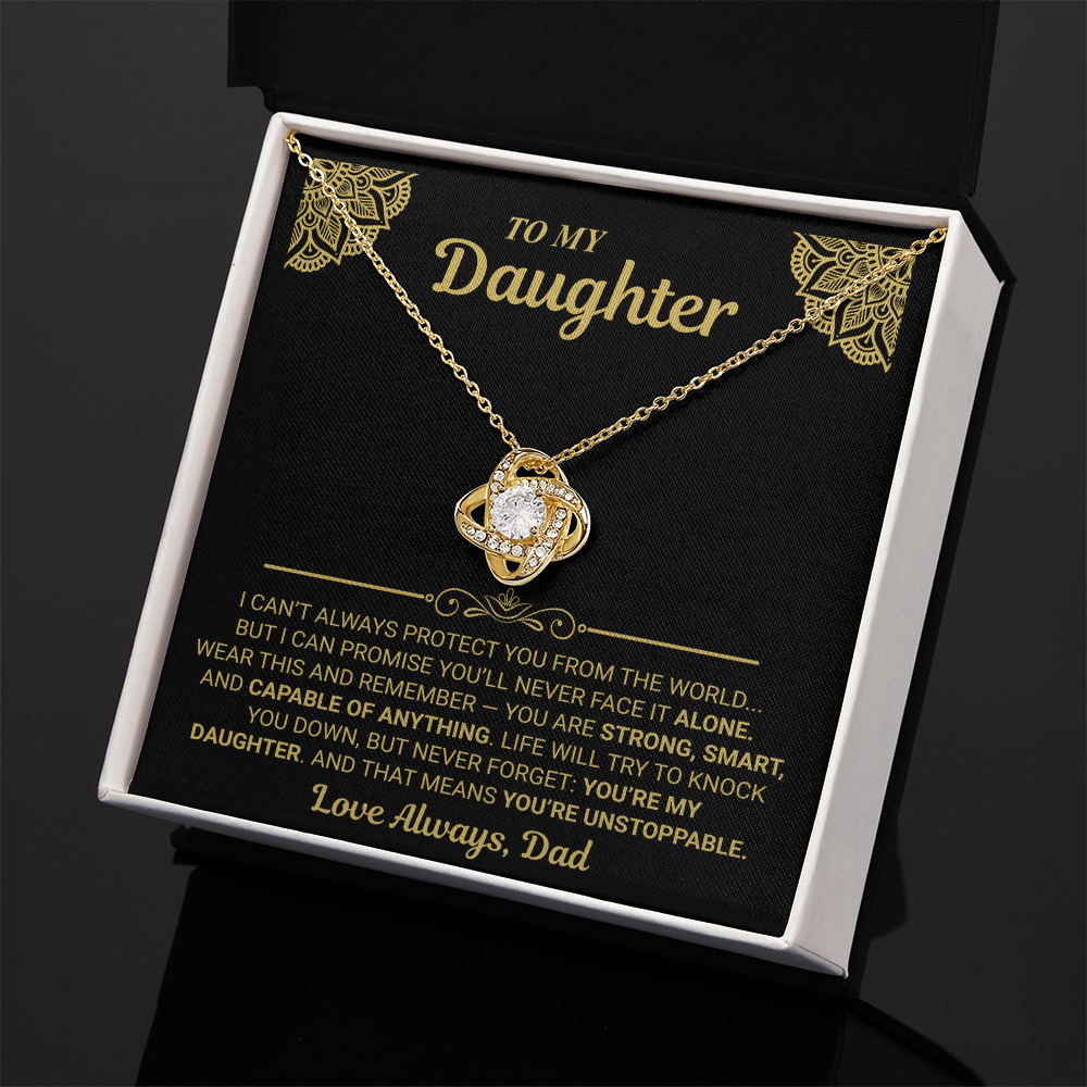 My Daughter, My Strength – Love Knot Gift