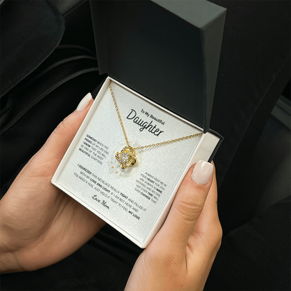 Always Keep Me In Your Heart - Necklace For Daughter