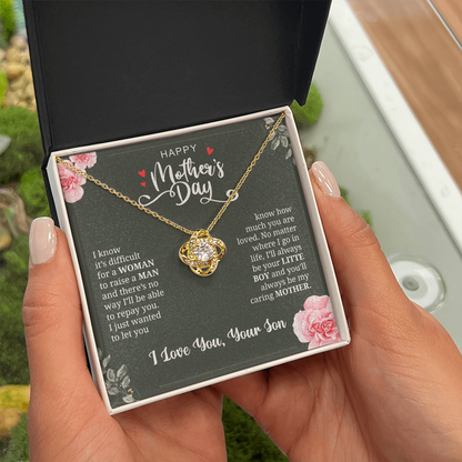 Forever Your Little Boy - Love Necklace for Mom