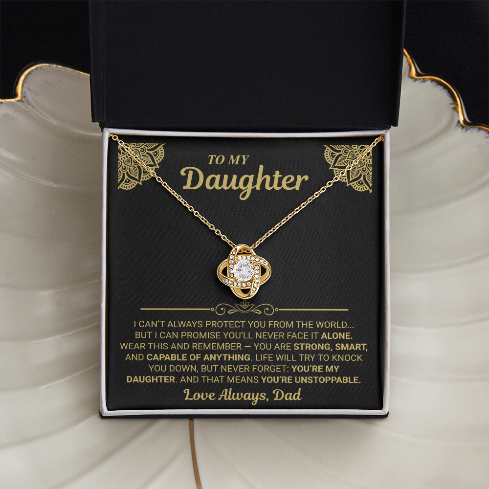 My Daughter, My Strength – Love Knot Gift