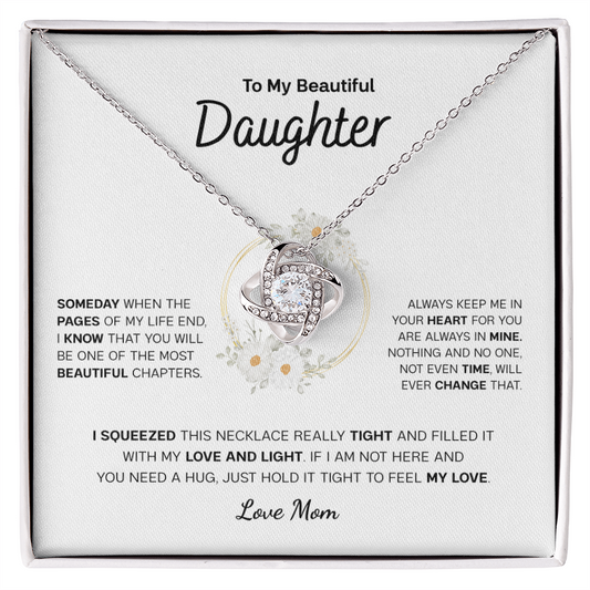 Always Keep Me In Your Heart - Necklace For Daughter