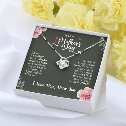 Forever Your Little Boy - Love Necklace for Mom