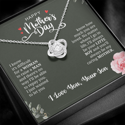 Forever Your Little Boy - Love Necklace for Mom