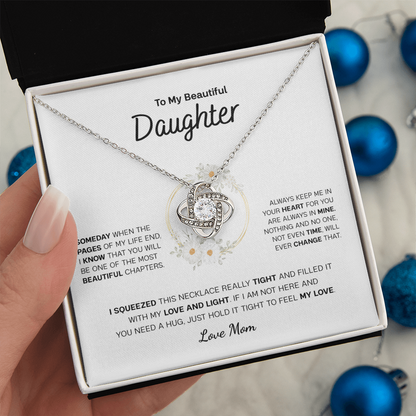 Always Keep Me In Your Heart - Necklace For Daughter