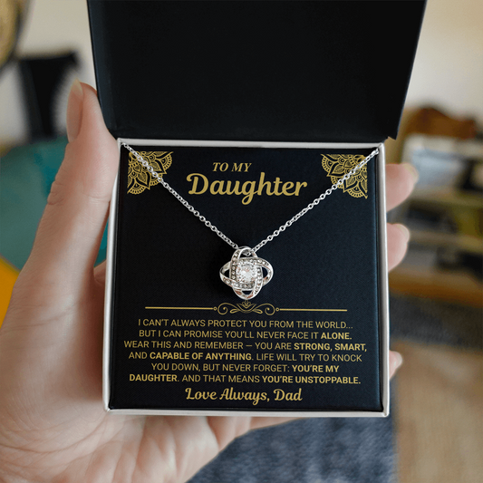 My Daughter, My Strength – Love Knot Gift