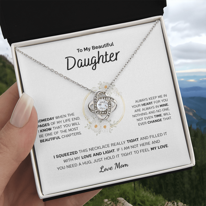 Always Keep Me In Your Heart - Necklace For Daughter