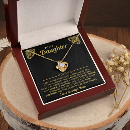 My Daughter, My Strength – Love Knot Gift