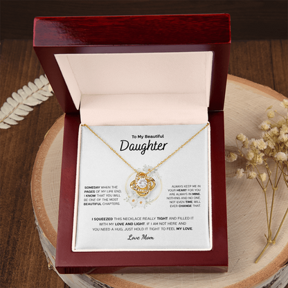 Always Keep Me In Your Heart - Necklace For Daughter