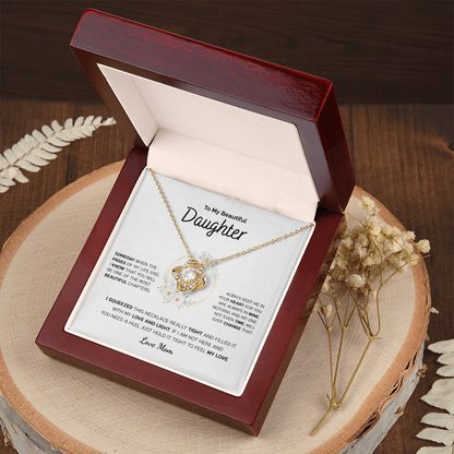 Always Keep Me In Your Heart - Necklace For Daughter