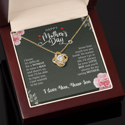 Forever Your Little Boy - Love Necklace for Mom