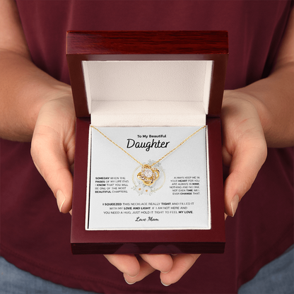 Always Keep Me In Your Heart - Necklace For Daughter