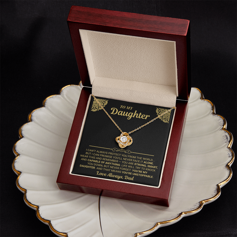 My Daughter, My Strength – Love Knot Gift