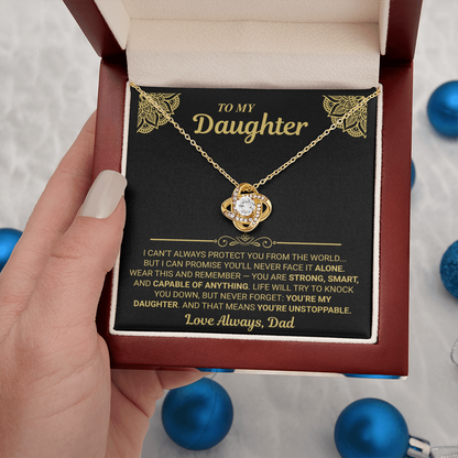 My Daughter, My Strength – Love Knot Gift