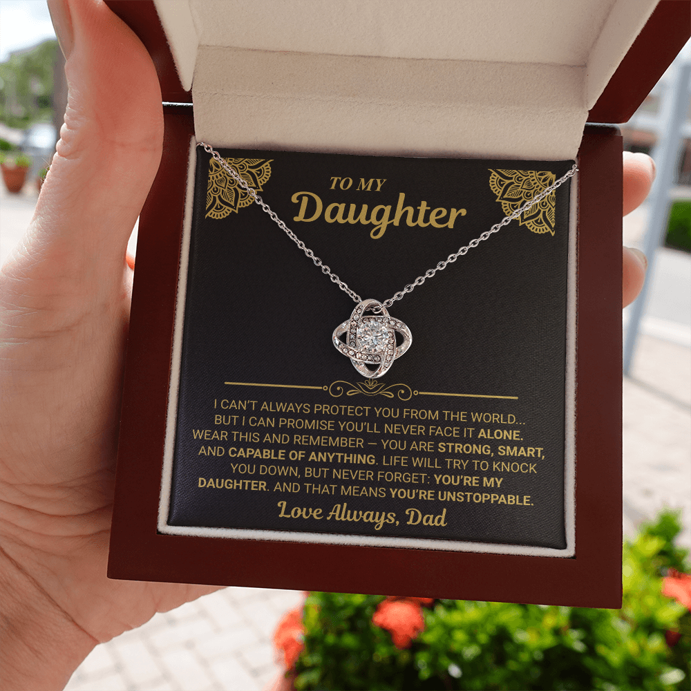 My Daughter, My Strength – Love Knot Gift
