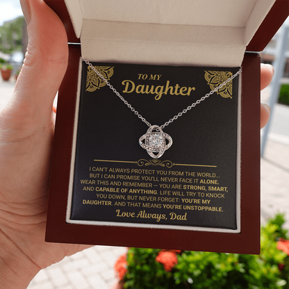 My Daughter, My Strength – Love Knot Gift