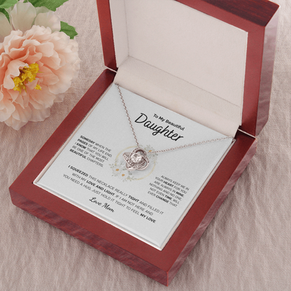 Always Keep Me In Your Heart - Necklace For Daughter