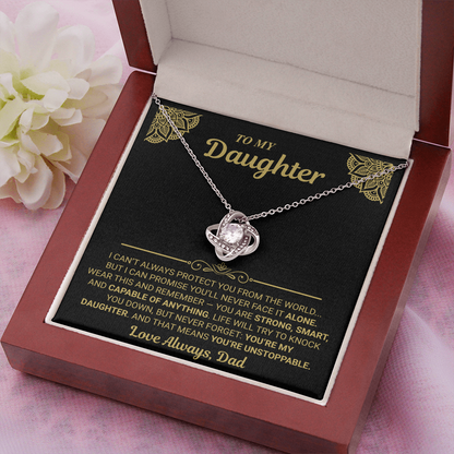 My Daughter, My Strength – Love Knot Gift