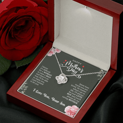 Forever Your Little Boy - Love Necklace for Mom