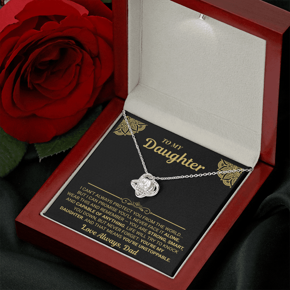 My Daughter, My Strength – Love Knot Gift