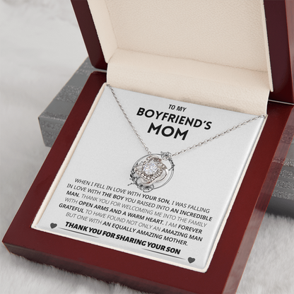 Boyfriend's Mom Gift- Forever grateful for sharing your son