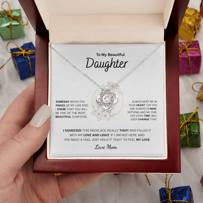 Always Keep Me In Your Heart - Necklace For Daughter