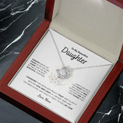 Always Keep Me In Your Heart - Necklace For Daughter