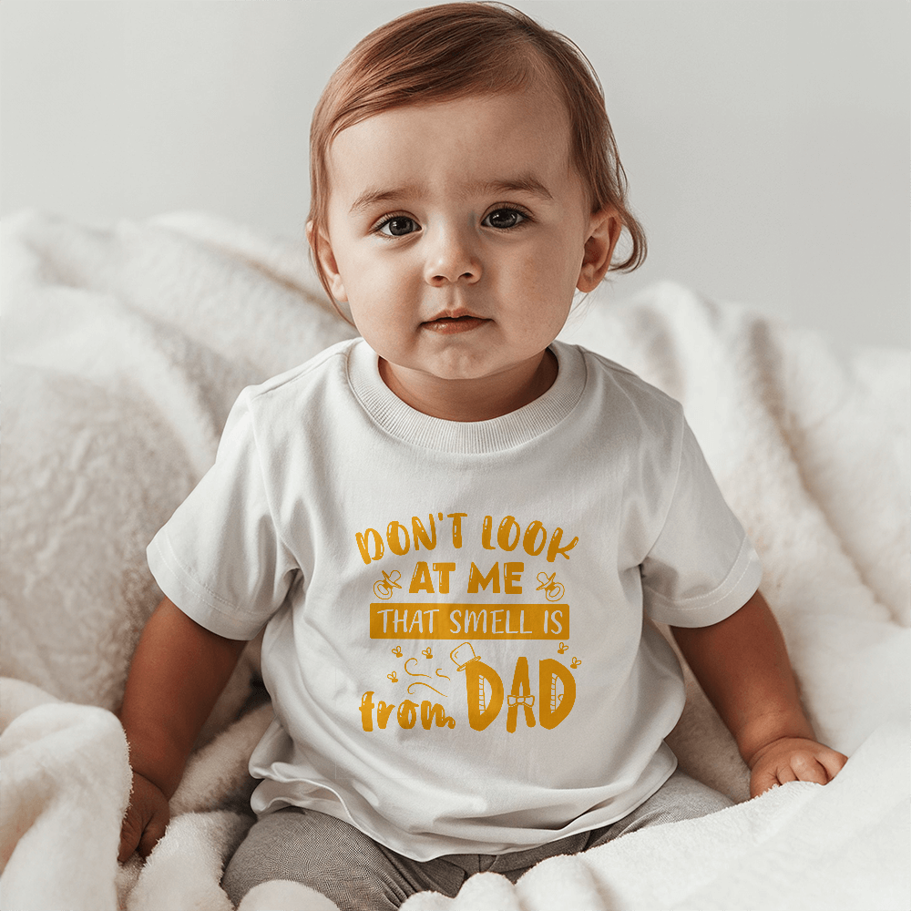Tiny & Innocent – Funny Dad Blame Tee ShineOn Fulfillment