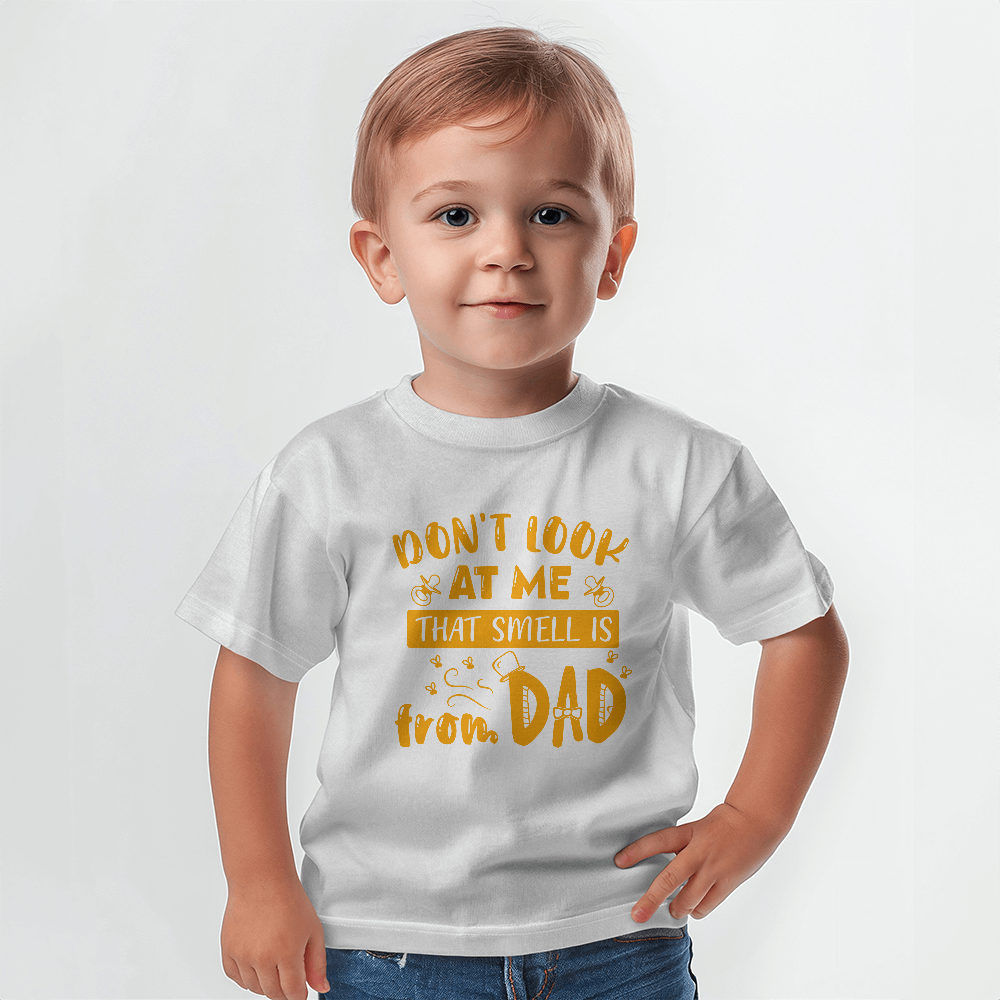 Tiny & Innocent – Funny Dad Blame Tee ShineOn Fulfillment