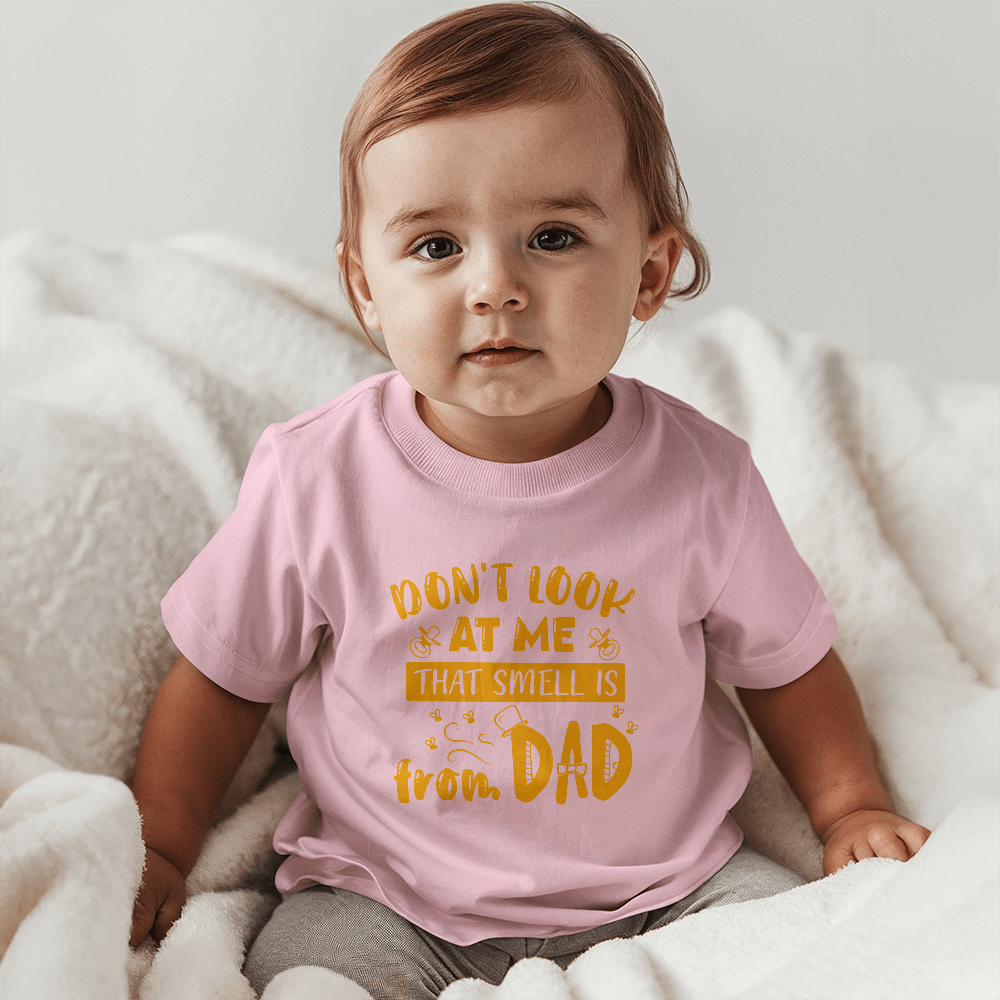 Tiny & Innocent – Funny Dad Blame Tee ShineOn Fulfillment