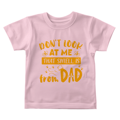 Tiny & Innocent – Funny Dad Blame Tee ShineOn Fulfillment