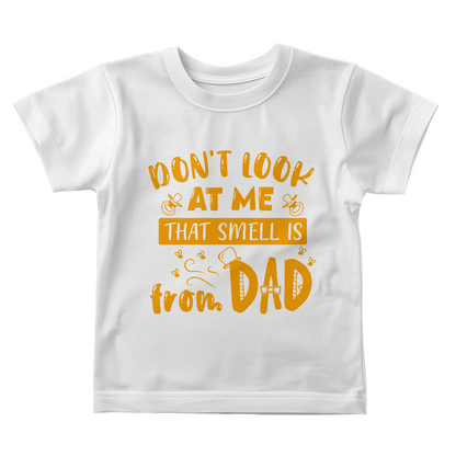 Tiny & Innocent – Funny Dad Blame Tee ShineOn Fulfillment