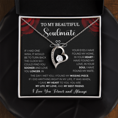 In Your Soul I Have Found My Mate – A Soulmate's Promise Necklace