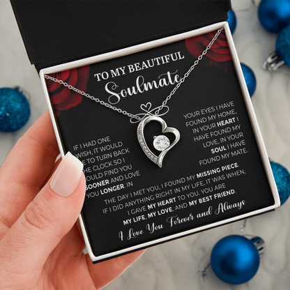 In Your Soul I Have Found My Mate – A Soulmate's Promise Necklace