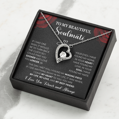 In Your Soul I Have Found My Mate – A Soulmate's Promise Necklace