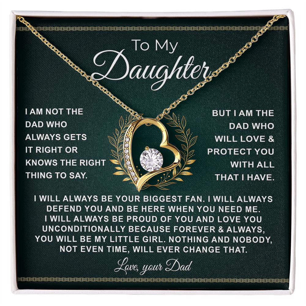 My Little Girl Always and Forever – A Gift from Dad