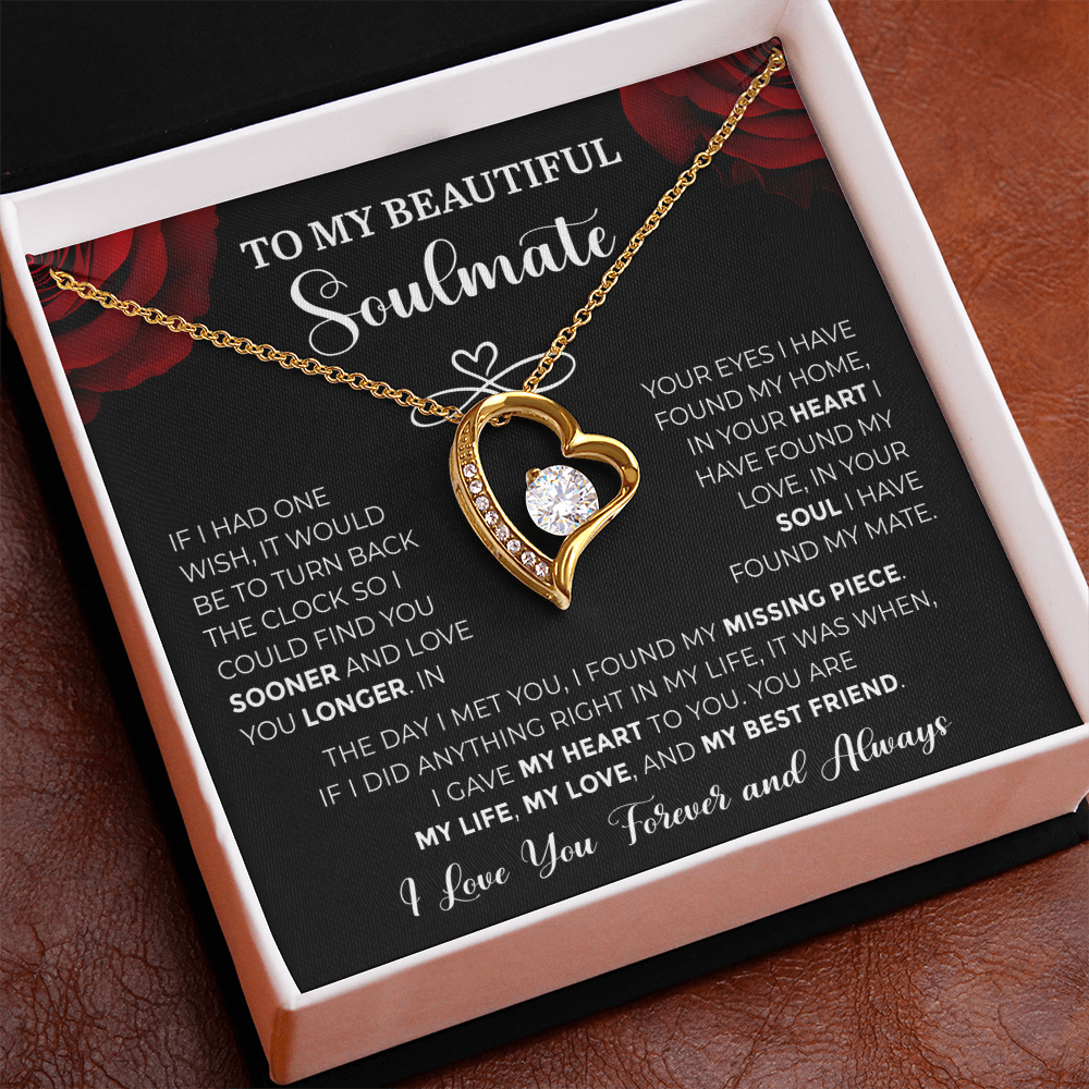 In Your Soul I Have Found My Mate – A Soulmate's Promise Necklace