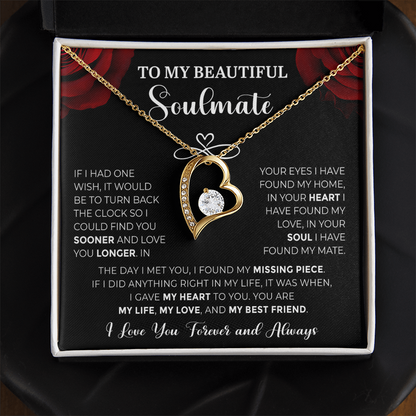 In Your Soul I Have Found My Mate – A Soulmate's Promise Necklace