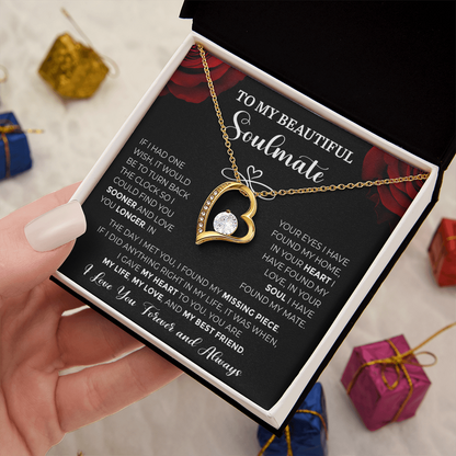 In Your Soul I Have Found My Mate – A Soulmate's Promise Necklace