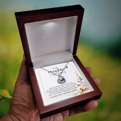 From My Heart to Yours – Baby Feet Pendant for My Daughter